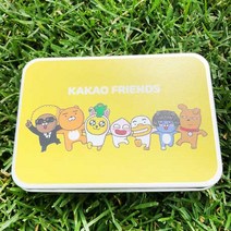 골프 티꽂이 케이스 세트 롱티 숏티 다양한 디자인, 04노랑바탕프렌즈