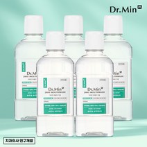 닥터민 투웨이 가글 300ml 5개 휴대용 무알콜 입냄새 제거 추천, 단품