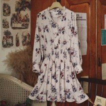 [P1G] 여자 쉬폰원피스 꽃무늬원피스 프릴원피스 숏원피스 / 여성롱원피스 여성봄원피스 빅사이즈롱원피스 쉬폰롱원피스 롱스커트 미니원피스 나시원피스 하객원피스 셔츠원피스 봄신상원피스 ( P1G / 559987EA )