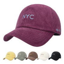 팸드님 NYC 골덴 볼캡 가을 겨울 코르덴 코듀로이 야구모자
