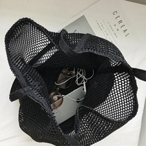 휴가아이템 그물네트백 여름 비치백 물놀이용 메쉬백