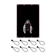 QDY 배팅 백스톱 헤비 듀티 내구성 야구 백스톱 배경 대상 공원 야구 실내 학교, PVC 천, 다색