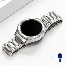 고고플랜 갤럭시 워치 5 4 프로 클래식 메탈 스트랩 밴드 시계줄 40mm 42mm 44mm 46mm 호환 + 시계줄 조절 도구