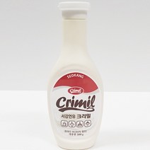 서강연유 크리밀 500g 팥빙수재료 만들기 시럽 라떼