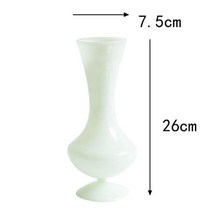 가정용 상추 식물도감 화분 사계절 쌈 기르기수경 재배 꽃병 모던 아트 컬러 유리 용기 화분 거실 장식품, 10 C-2