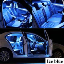 자동차 인테리어 LED 조명 Canbus 현대 i10 i20 i30 i40 ix20 ix35 투손 산타페 Santafe 차량 실내 돔지도 램프 키트 AliExpress, 없음, 8000K Ice Blue+18-21 Santafe 7