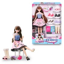 신발디자이너 미미인형 부티크세트 완구 선물 애착인형 키즈 패션쇼