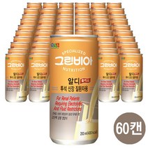 정식품 그린비아 알디플러스 60캔 신장질환 환자용 영양식, 단품, 단품