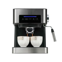 이탈리아 coffeelady 업소용 자동드립 커피머신 스테인레스 멤브레인 펌프, 검은 색