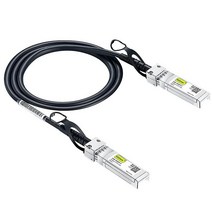 #10Gtek# SFP+ DAC 트위낵스 케이블 패시브 델 포스 10 CBL-10GSFP-DAC-0.5M 0.5m(1.6피트) [관부가세 포함] 618011, for Force10