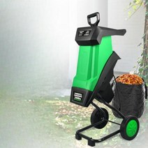 나뭇가지 잔가지파쇄기 목재 나무 농업 분쇄기 정원 과수원 볏짚절단기 소형 기계, 2400W 가지치기