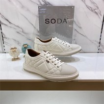소다 NC12 퀄링 엠보 남성 스니커즈 FM060 (ivory)