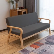 엔틱 소파 가죽 레트로 거실 명품 천연 넓은 통가죽 고풍 북유럽 홈쇼핑, 3인승(1.57m) 좌고 39CM, 다크그레이 탈부착 세탁 가능