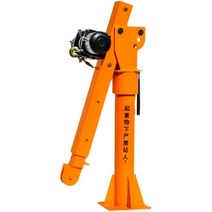 차량 탑재 크레인 소형 전동 1톤 화물차 공장 공사장, 1000kg 220v 유압 무선 스위치 풀세트