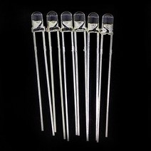 고휘도 LED 발광다이오드 3파이 파란색 LED3MM-BLUE, 단품