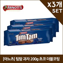 [아노츠] 팀탐 과자 200g 초코 더블 코팅 x3