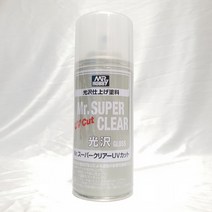Mr 하비 Mr 슈퍼클리어 UV컷 유광 B522 군제 마감재