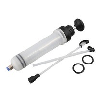오일펌프 200ml500ml 연료 전송 핸드 펌프 디스펜서 휴대용 주사기 유형 자동차 오일 추출기 투명 플라스틱, 02 200ml