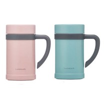 락앤락 이지 보온머그컵 500ml 블루 텀블러 보온보냉