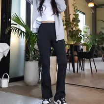 캐주얼 심플 부츠컷팬츠