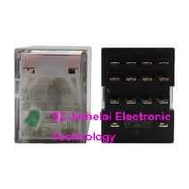10개 세트 omron 오므론 MY4N-D2-GS 중간 릴레이 24VDC 대체 MY4NJ-D2-J