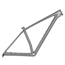 자전거 프레임 Spcycle 29er MTB 카본 BSA 12x148mm 부스트 XC 하드 테일 산악 초경량 T1000 29, Size M Glossy, Grey