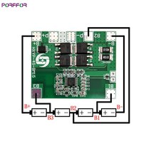 인산철 배터리 4s bms nmc 리튬 이온 리튬 리포 lifepo4 lfp 12 4v 12v 14 8v 5a 6a 7a 8a 10a bms 회로 기판 pcm pcba, 4초 라이프포4