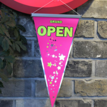 편의점 쇼카드 마트 POP 매장 가격표 V자손 깃발