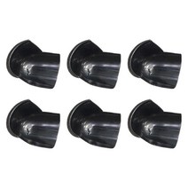 6Pcs 내구성 당구 바구니 코너 라이너 헤비 듀티 당구대 바구니 게임 스포츠를위한 유연한 당구 공 보관 포켓, 검은색, 고무
