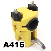 [핸드피싱] 선상방아쇠 파이프(PIPE)형 낚싯대 홀더 원터치, 블루