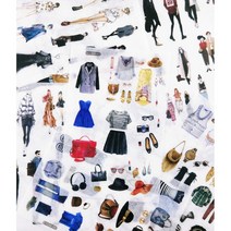 빈티지 다꾸스티커 세트 vol 66 레트로 감성 다이어리꾸미기 귀여운 인물 다꾸용품 인스, 02.뷰티앤걸스