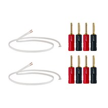 QED Classic 42 Strand 케이블 스크류단자세트 총(3m), 단품