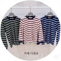 셀러허브 1 레노마키즈 NC13 캐주얼 스트라이프 티셔츠 R2231T102