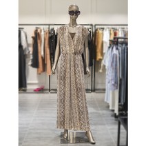 [AK PLAZA] [제시뉴욕]레오파드 캡소매 점프수트BD55NROP5120