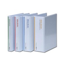 투명사다리 바인더 A4 10cm 25개-모든