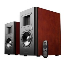 Airpulse A200 블루투스 스피커 활성 책장 Subwoofer 출력 APT-X 4.0 원격 제어 사운드 박스, [01] A Pair