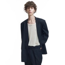 INSILENCE X KKST 디태처블 울 블레이저 BLACK Detachable Wool Blazer