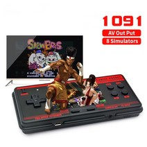 패밀리 포켓 휴대용 게임기 1091가지 레트로게임 3.0인치 HD디스플레이 TV연결 2인용지원, FC3000 블랙
