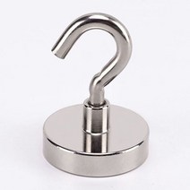 osshop 초강력 자석 고리 후크 대형 중형 회전형 마스크 현관 선반 고릴라 네오디움 마그네틱 다용도 냉장고 주방 캠핑 벽걸이 공구걸이 30kg 40kg, 자석고리 KNE 10, 1개