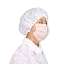 방진 모자 제전모 무진모 크린룸 후드 C3, 옐로우L