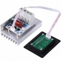 속도제어기 디머 10000W 전압 온도 조절기 전류계 4kw, BL01534