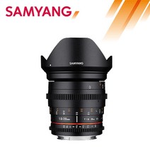 삼양 VDSLR 20mm T1.9 마이크로포서드 소니 캐논 미러리스 DSLR 카메라 영상 촬영 렌즈