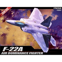 1/72 미공군 F22A 랩터, 단품