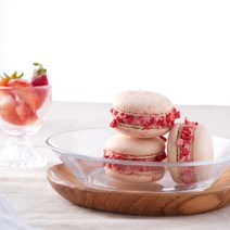 파르팜 수제 마카롱 30개입 디저트 (개별포장), 딸기칩 톡톡 딸기 마카롱, 540g, 1개