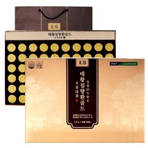 농협 태황 침향환 침향단 골드 60환 (침향20%) 고함량 + 쇼핑백 부모님 면역력 기력 선물세트 1개, 225g