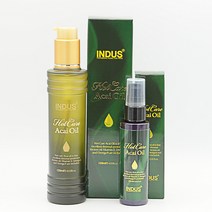 인더스 핫케어 아사이베리 오일 120ml+60ml 1+1SET 헤어에센스