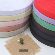 짱패브릭 20mm 소프트헤링본테이프, (5마)블랙