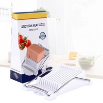 버터 햄 치즈 커팅기 슬라이서 채칼 깍뚝 썰기절단기, 304 와이어 슬라이서