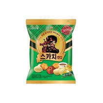 롯데 스카치 세가지 317g 발효버터 사무실간식 탕비실사탕 유아간식 군것질 졸음방지, 21개