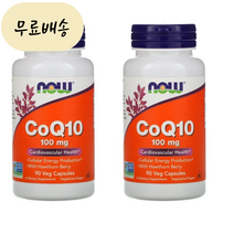 코엔자임 Q10 코큐텐 100mg 90개입 2개 [미국 직배송], 90개
